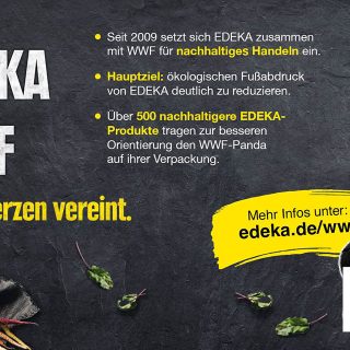 EDEKA & WWF im Herzen vereint.